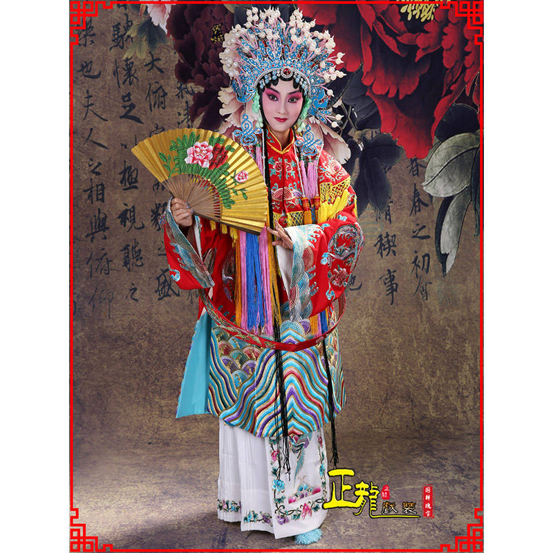 饶阳凤袍杨贵妃贵妃醉酒 软绉团凤女蟒