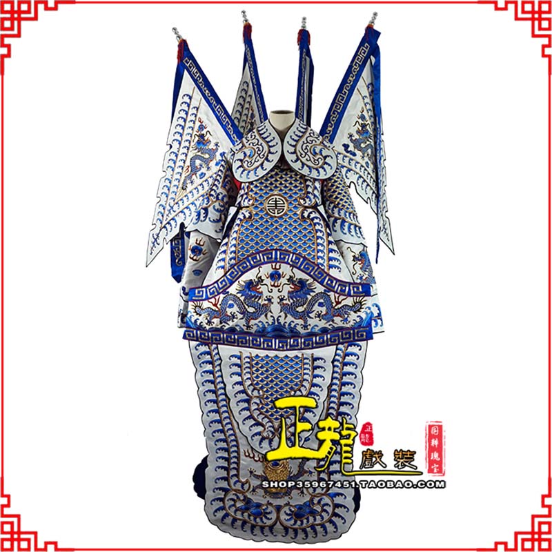 饶阳武生武将大靠祥龙勾金